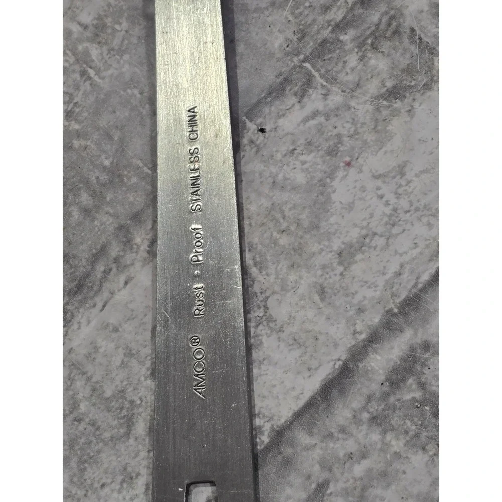 AMCO‎ Rust Proof 18/8 Stainless #8074 Slotted Spoon 13